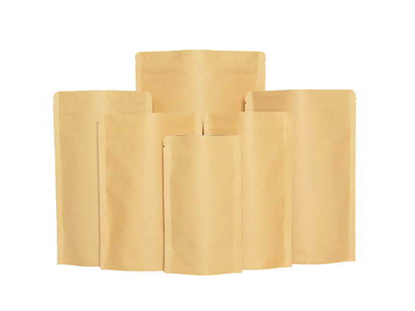 Recyclable Stand Up Paper Pouch For Snack